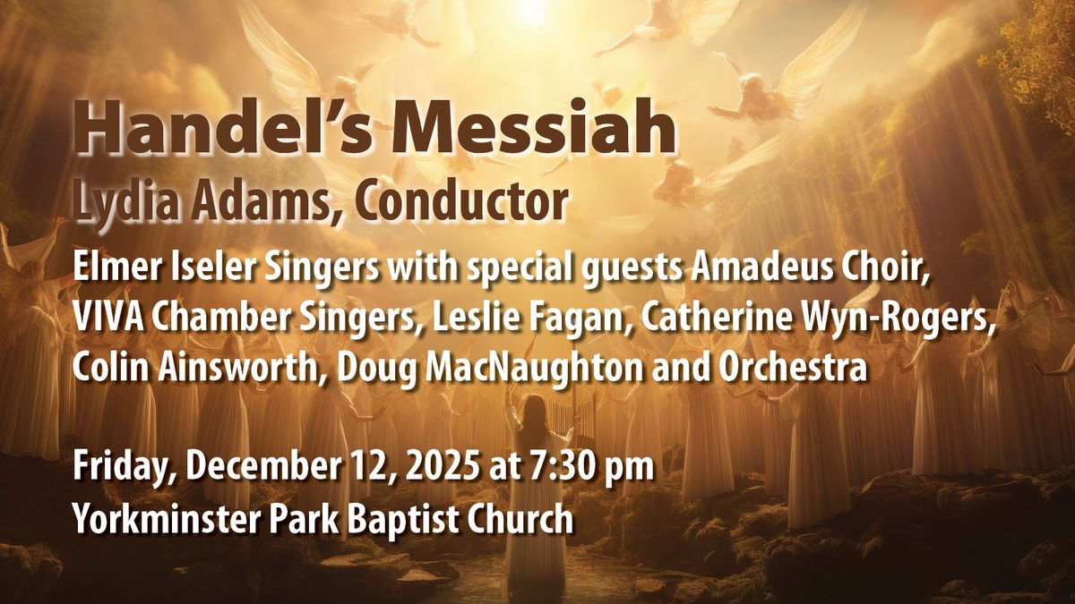 Parking Handel's Messiah - Edmonton, 13 December | Event in Edmonton | AllEvents