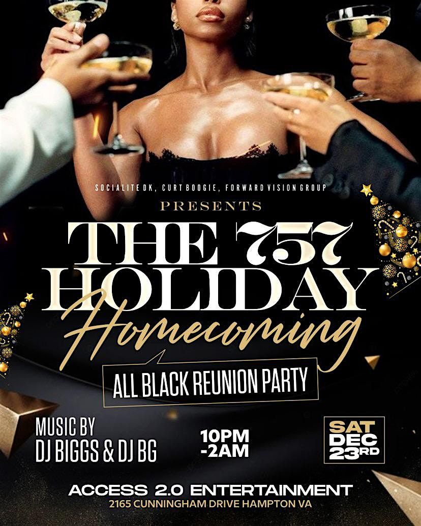 757 Holiday Homecoming | Sat. 12/27 | 8p-1a | Rhythm Room (PTC) | DJ Rayvon, 27 December | Event in Hampton