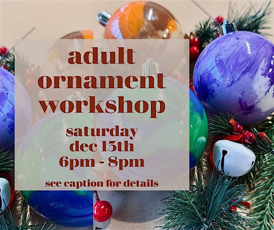 Adult Ornament Workshop, 13 December | Event in Grand Coulee | AllEvents