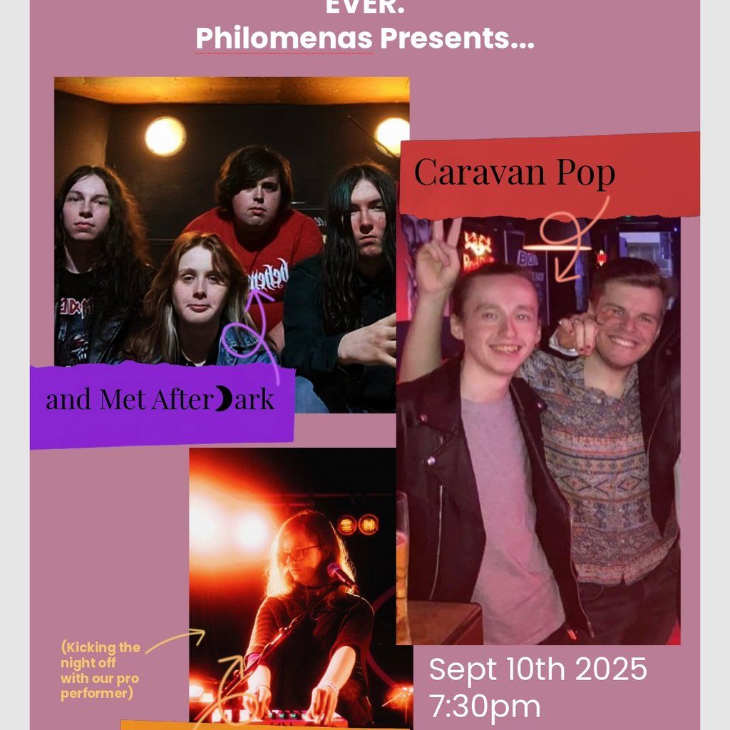 Philomenas presents - Caravan Pop, Met After Dark, Katie Lindsay, 10 September | Event in Glasgow | AllEvents