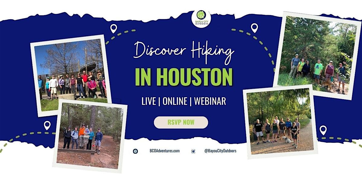 Discover Hiking in Houston | Event in Houston | AllEvents