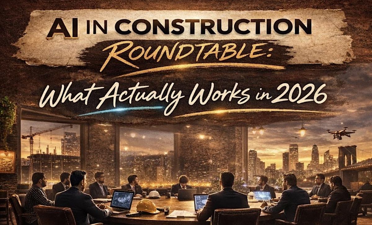 AI in Construction Roundtable: What Actually Works in 2026, Silver ...
