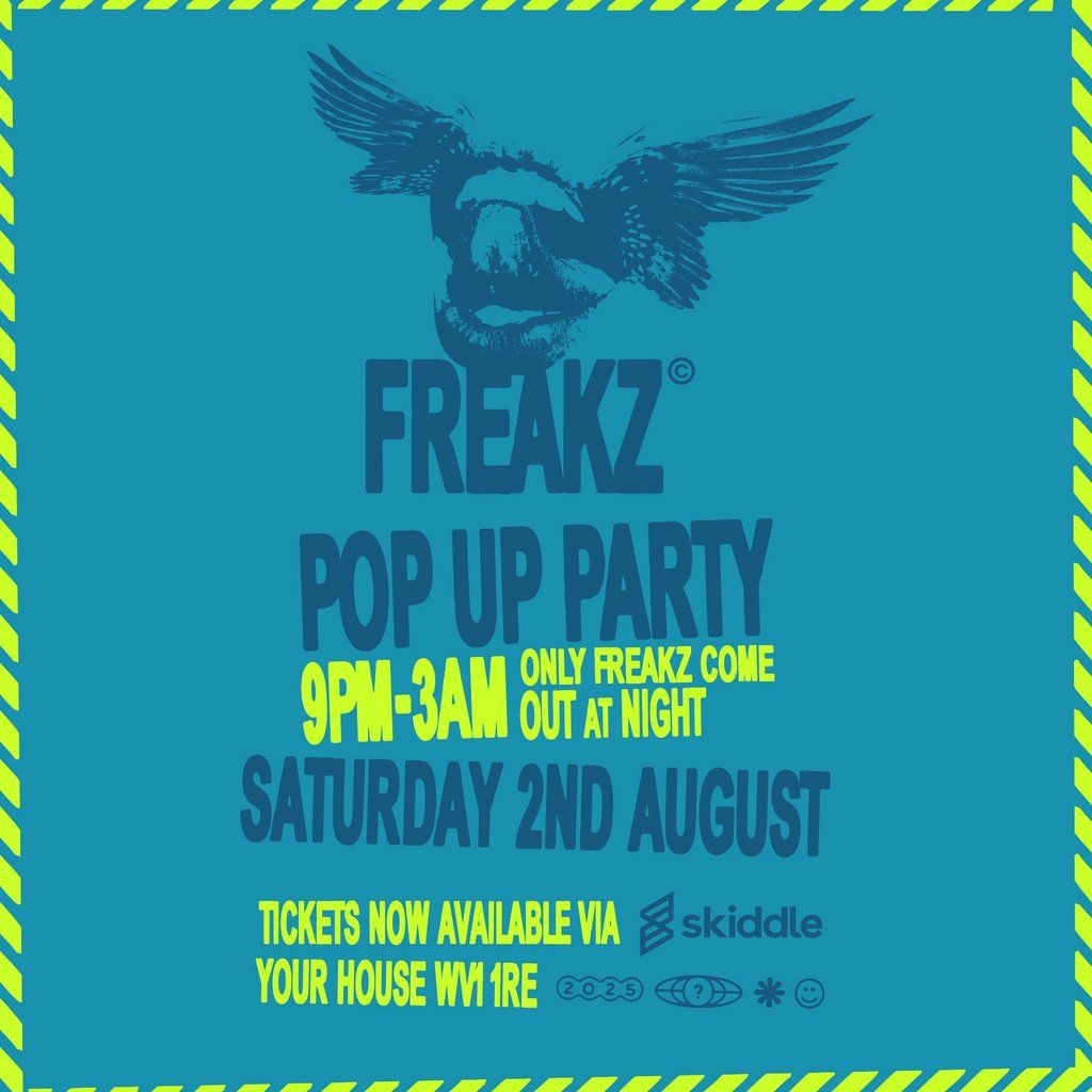 Freakz Pop Up Party | Event in Wolverhampton | AllEvents