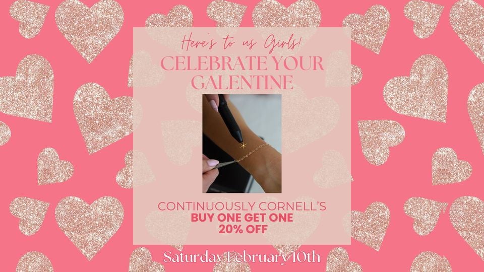 Galentines Continuously Cornells Permanent Jewelry Event, 3100 Monroe