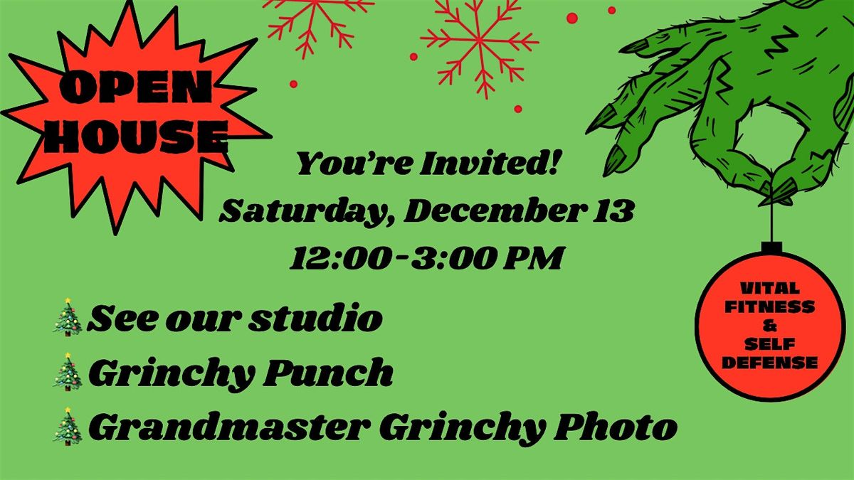 Grinchy Punch & Photos— OPEN HOUSE, 13 December | Event in Irving | AllEvents