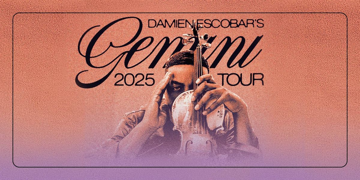 Damien Escobar  Gemini Tour (21+), 7 December | Event in Detroit | AllEvents