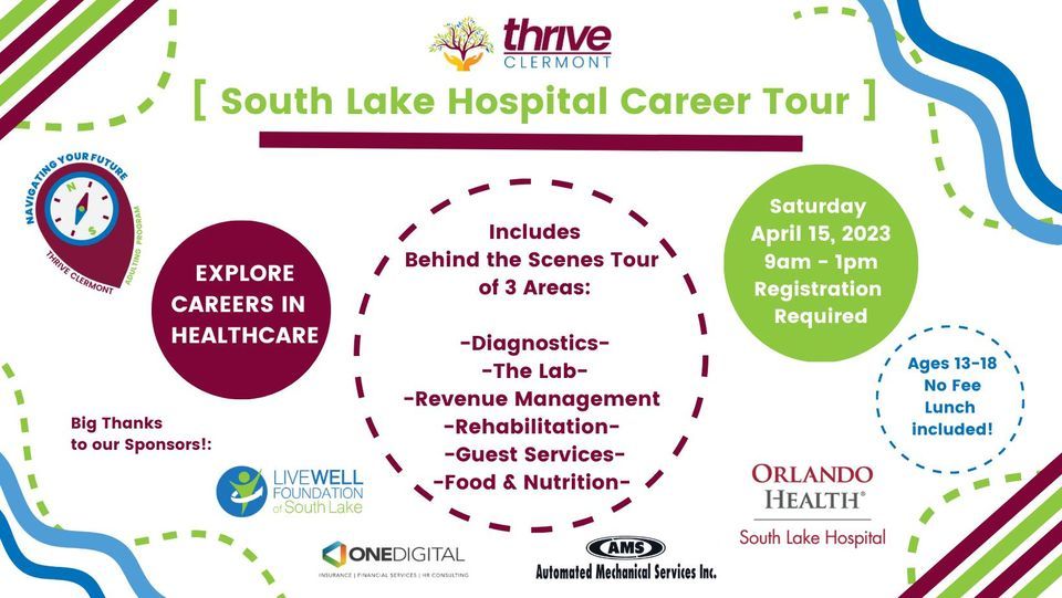 Behind the Scenes Tour at South Lake Hospital, National Training Center, Clermont, 15 April 2023