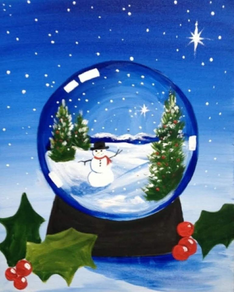 THIS EVENT IS SOLD OUT! Snow Globe fun Powells Steamer Company, Powell