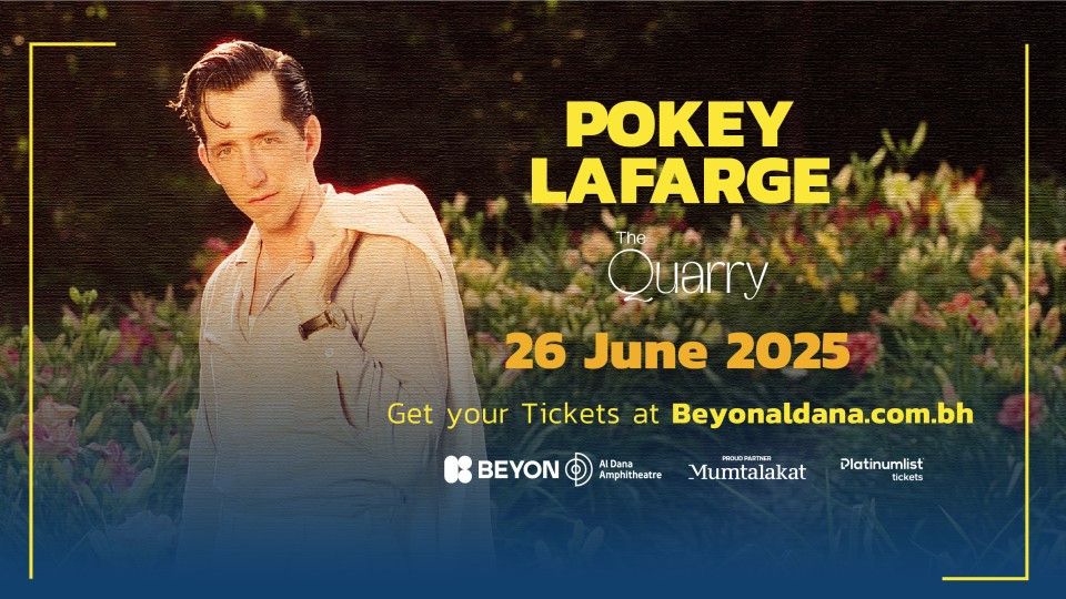 Pokey LaFarge at The Quarry, Beyon Al Dana Amphitheatre, Bahrain, 26 June | Event in Awali | AllEvents