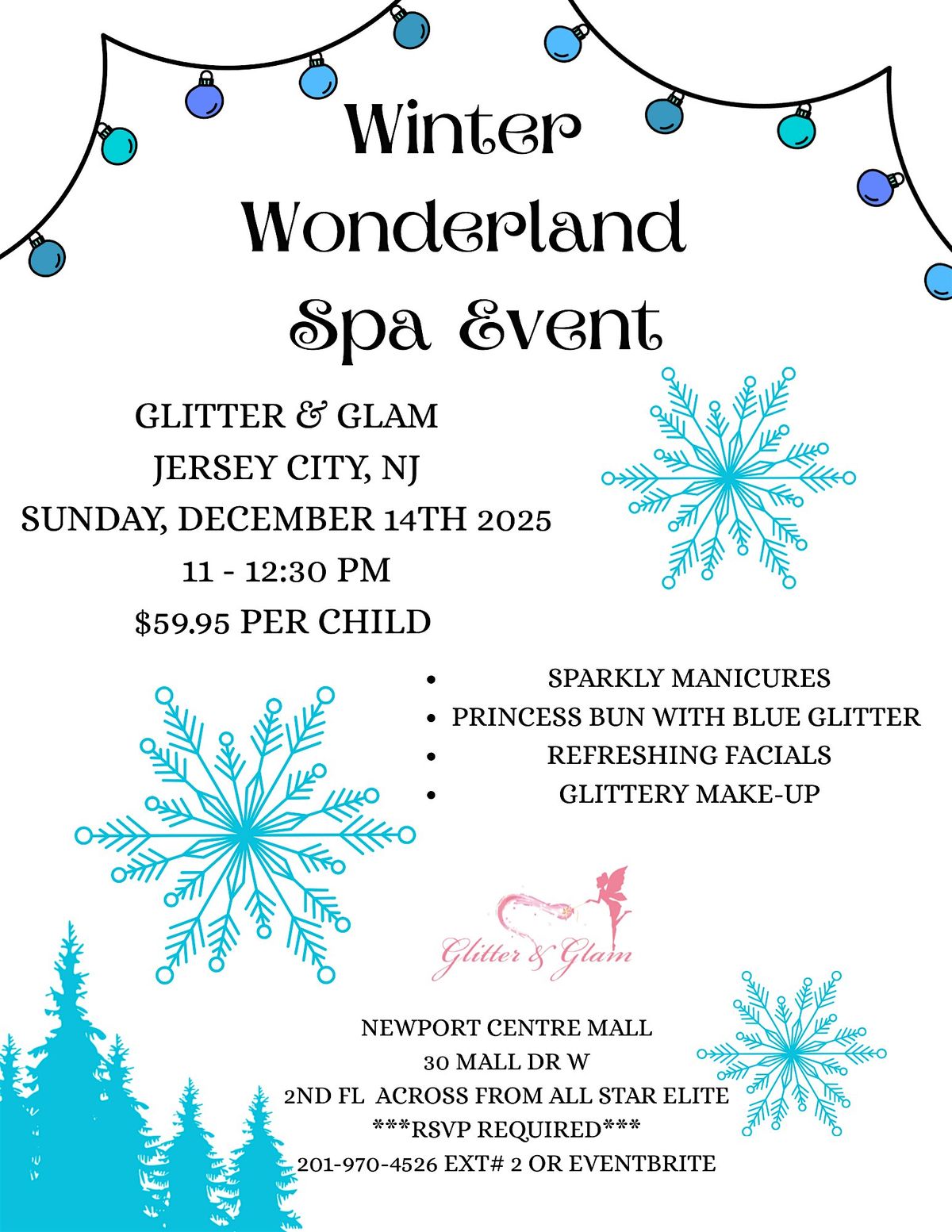 Winter Wonderland Spa Event, 14 December | Event in Jersey City | AllEvents