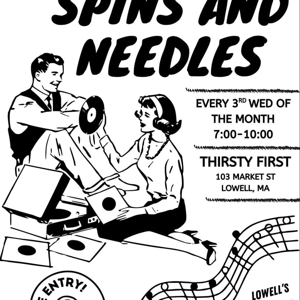 Spins and Needles March 2024, 103 Market St, Lowell, MA, 20 March 2024