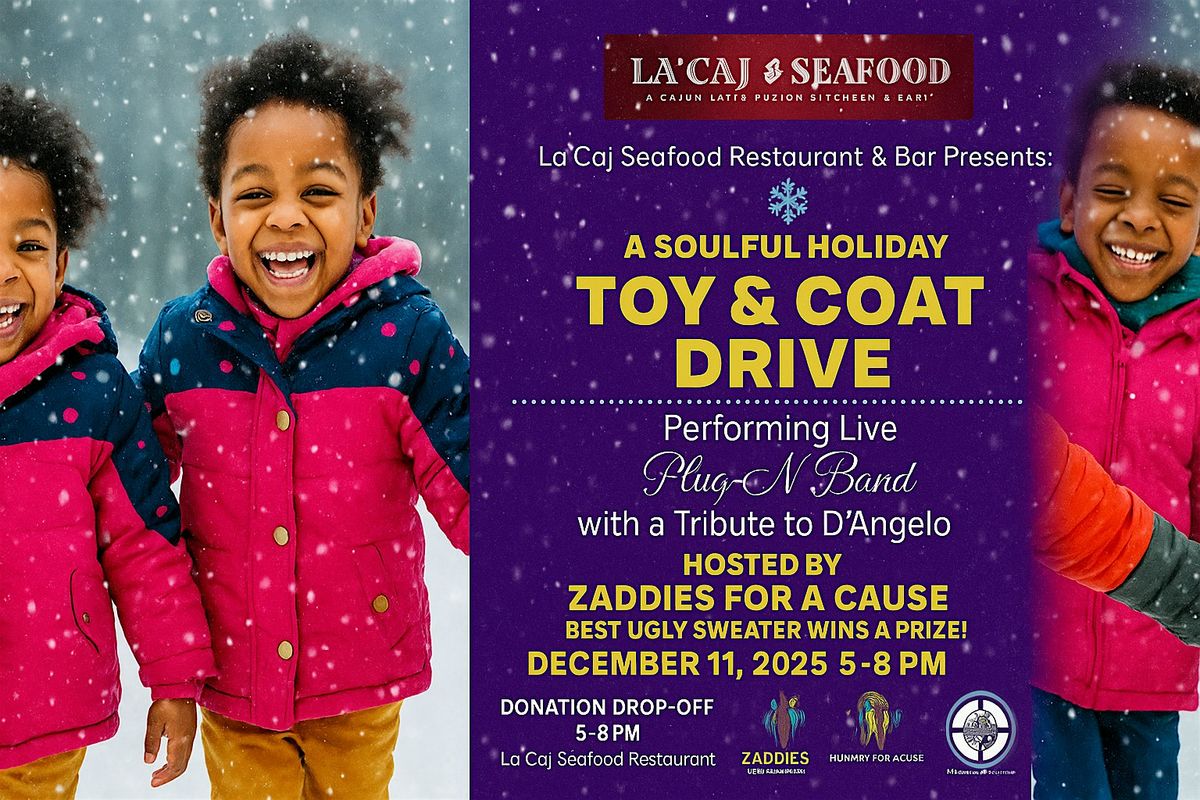 1st Annual Zaddies For A Cause Toy and Coat Drive, 11 December | Event in Camp Springs | AllEvents