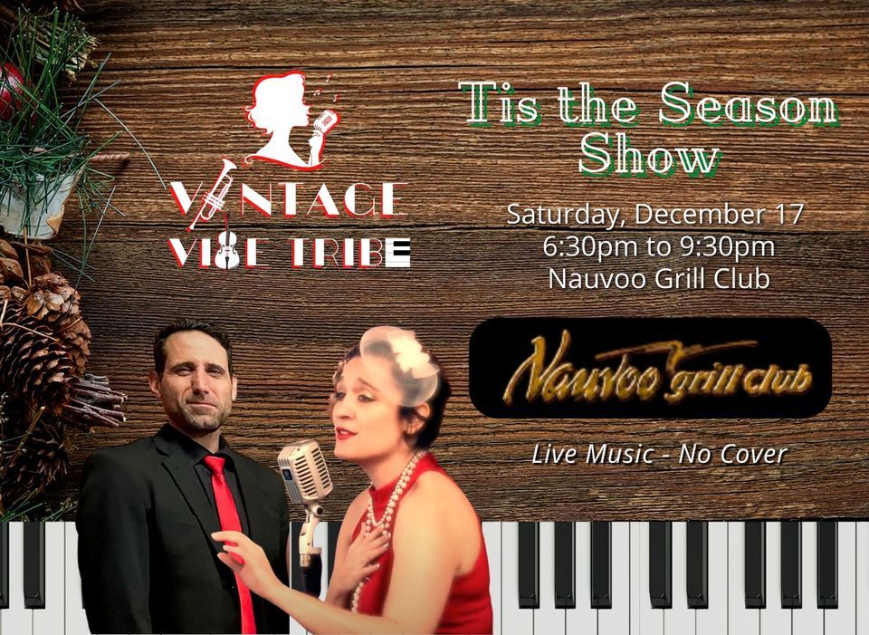 Vintage Vibe Tribe Tis the Season Show at Nauvoo Grill, Nauvoo Grill Club, Fair Haven, December