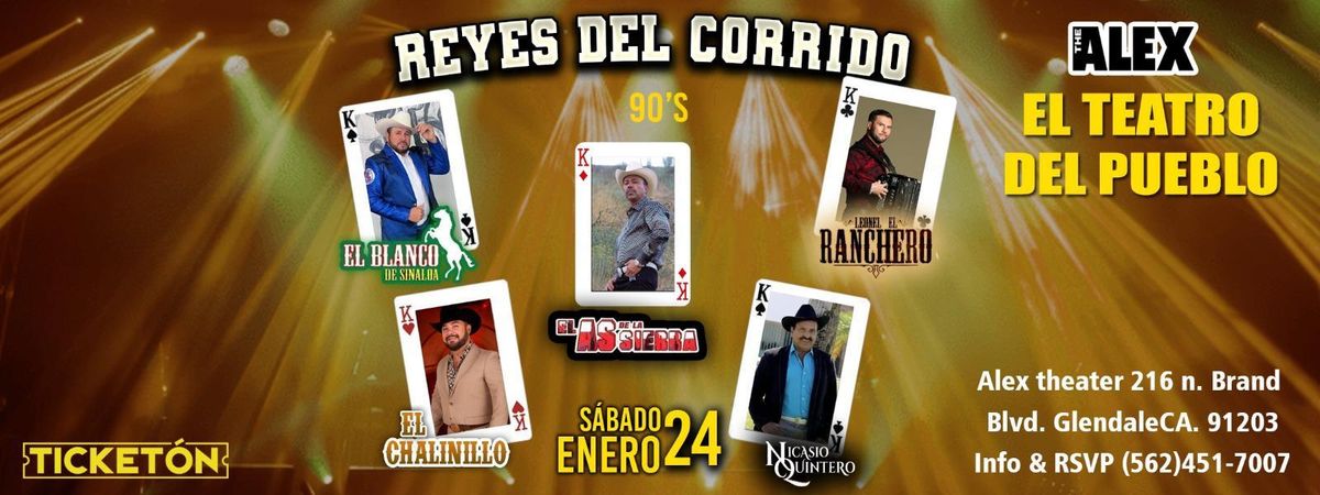 EL TEATRO DEL PUEBLO LOS REYES DEL CORRIDO , 24 January | Event in Glendale | AllEvents