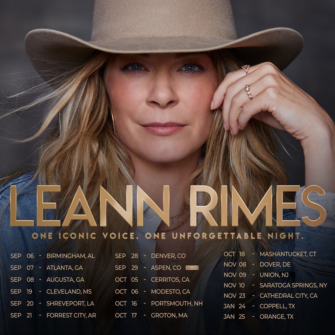 LeAnn Rimes at Steven Tanger Center for the Performing Arts, 20 September | Event in Greensboro | AllEvents