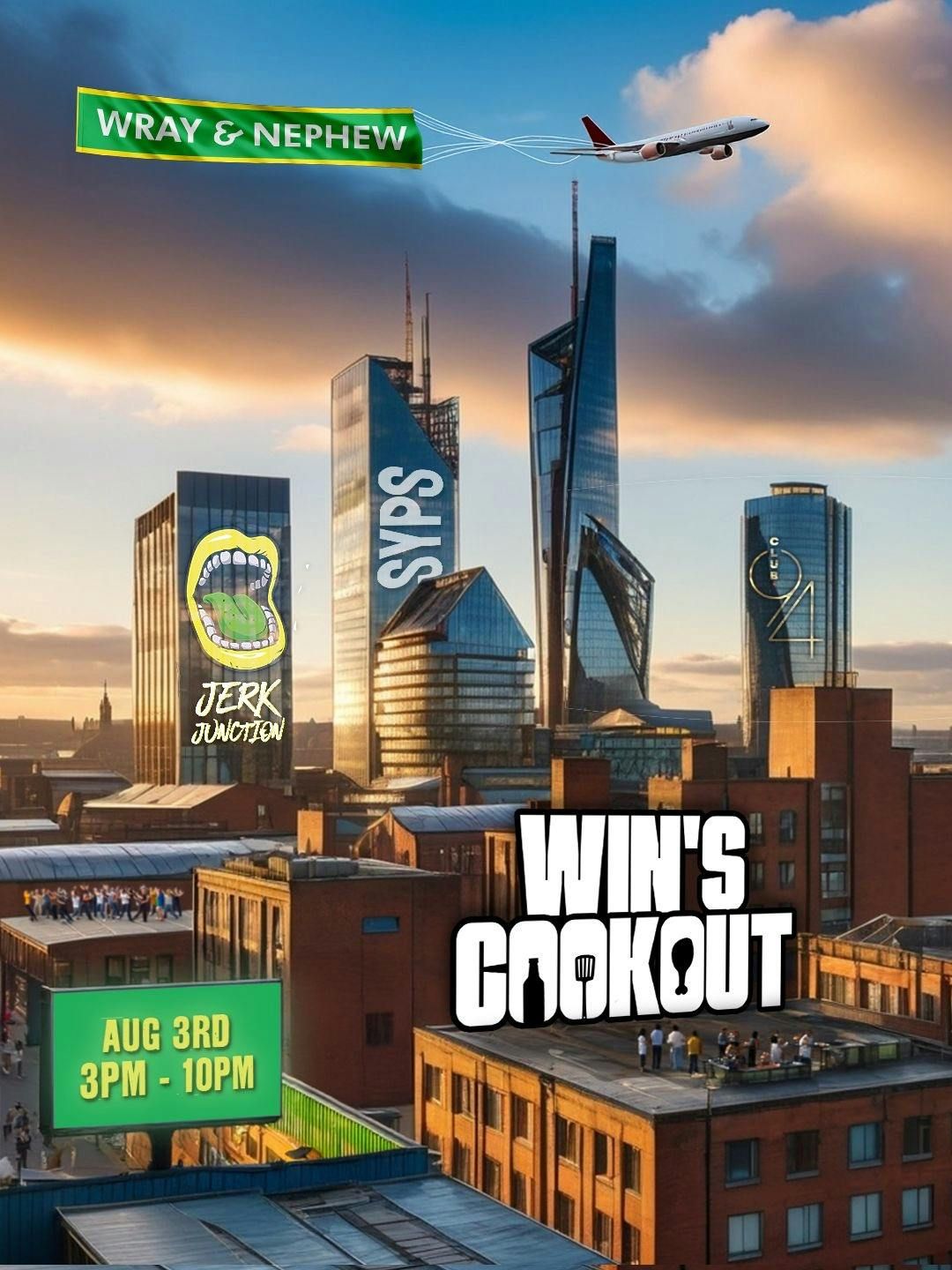 WIN’S  COOKOUT , 3 August | Event in Manchester | AllEvents