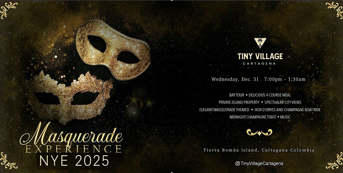 Tiny Village Cartagena  Presents: The NYE Island  Masquerade Experience, 31 December | Event in Cartagena de Indias