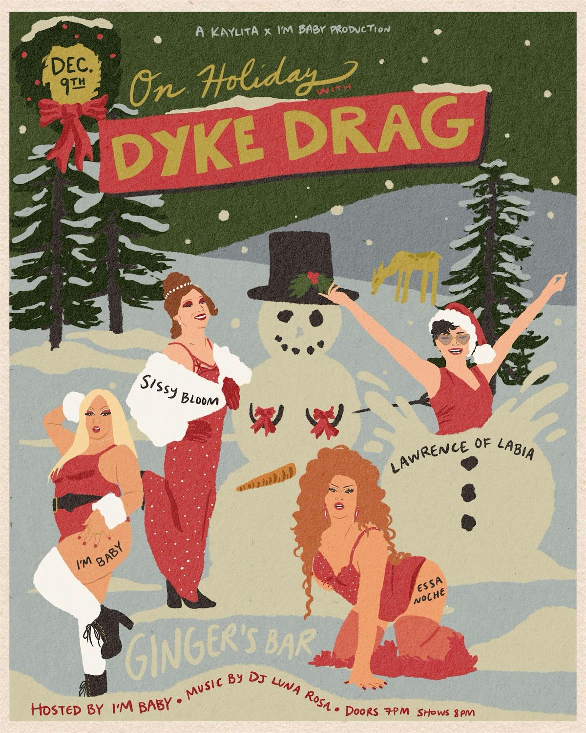 DYKE DRAG: ON HOLIDAY! | Event in Brooklyn | AllEvents