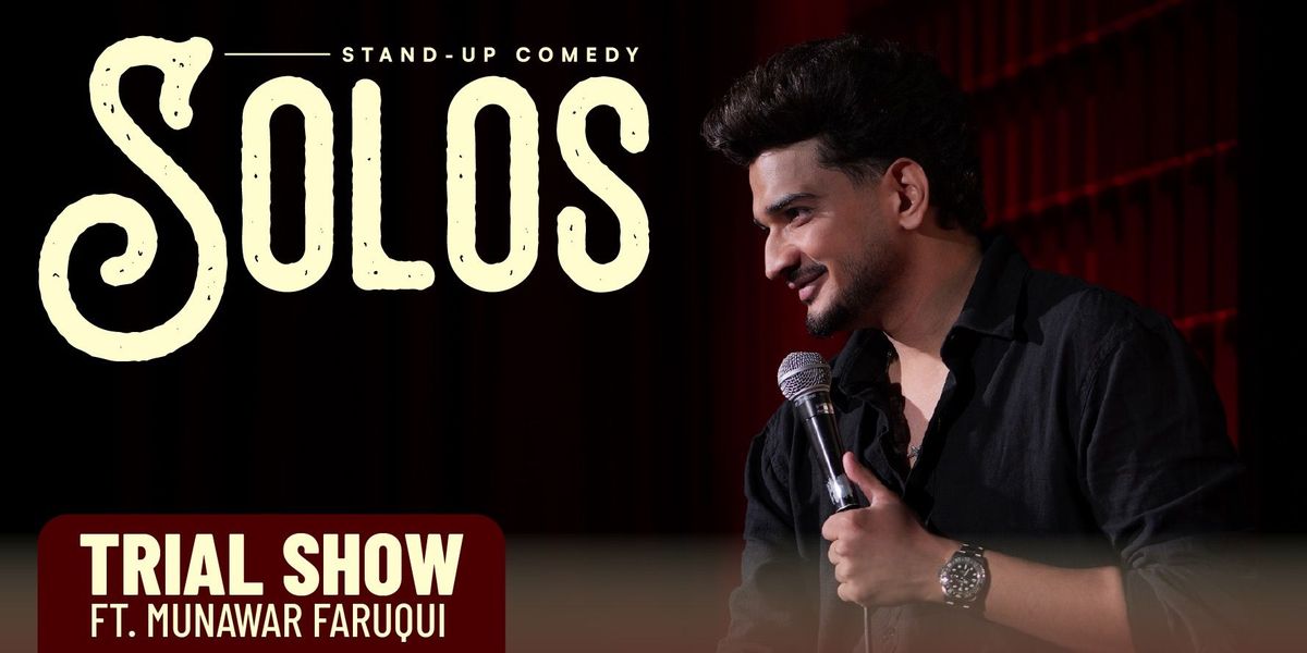 Trial Show by Munawar Faruqui — event poster