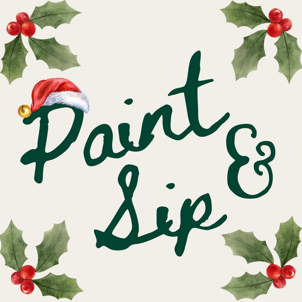Paint and Sip Christmas special!, 19 December | Event in Cardiff | AllEvents