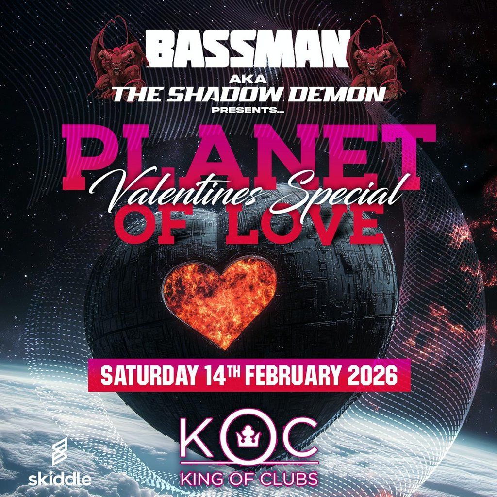 MC BASSMAN Presents - Planet Of Love Valentines Special, 14 February | Event in Birmingham | AllEvents