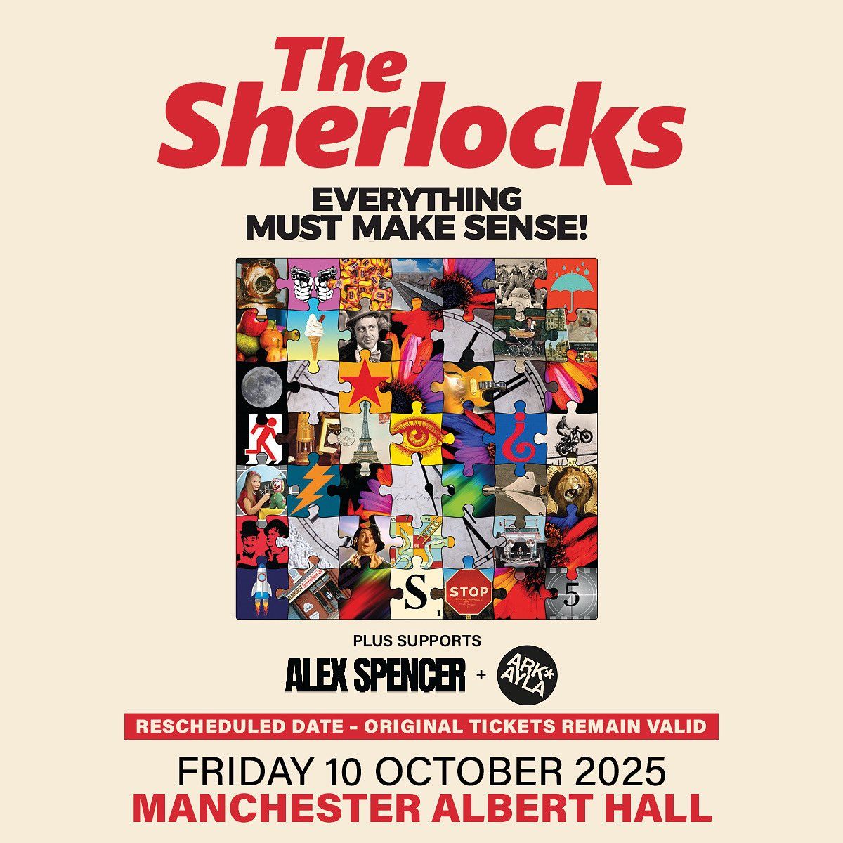 The Sherlocks Derby Tickets, 11 December | Event in Derby | AllEvents