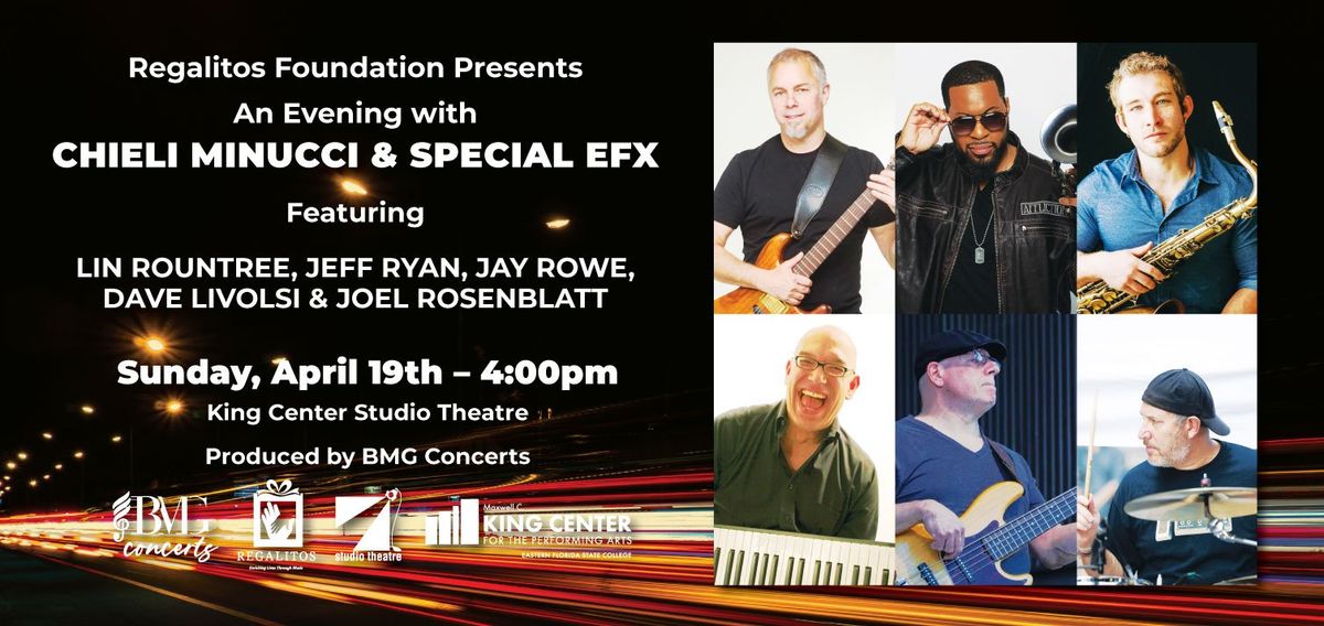 Chieli Minucci & Special Efx, 17 April | Event in Ormond Beach | AllEvents