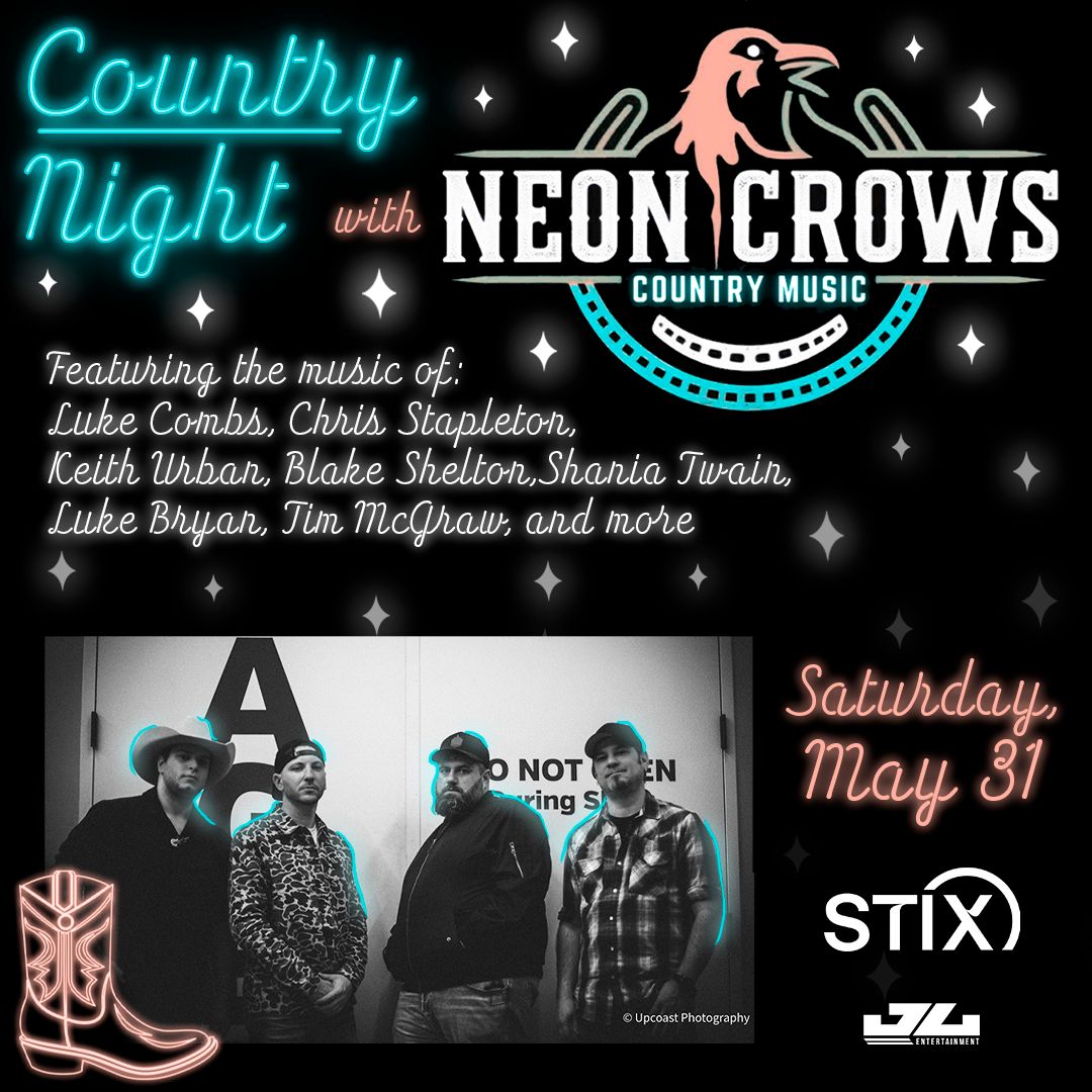Country Night with Neon Crows, 30 May | Event in Ludington | AllEvents