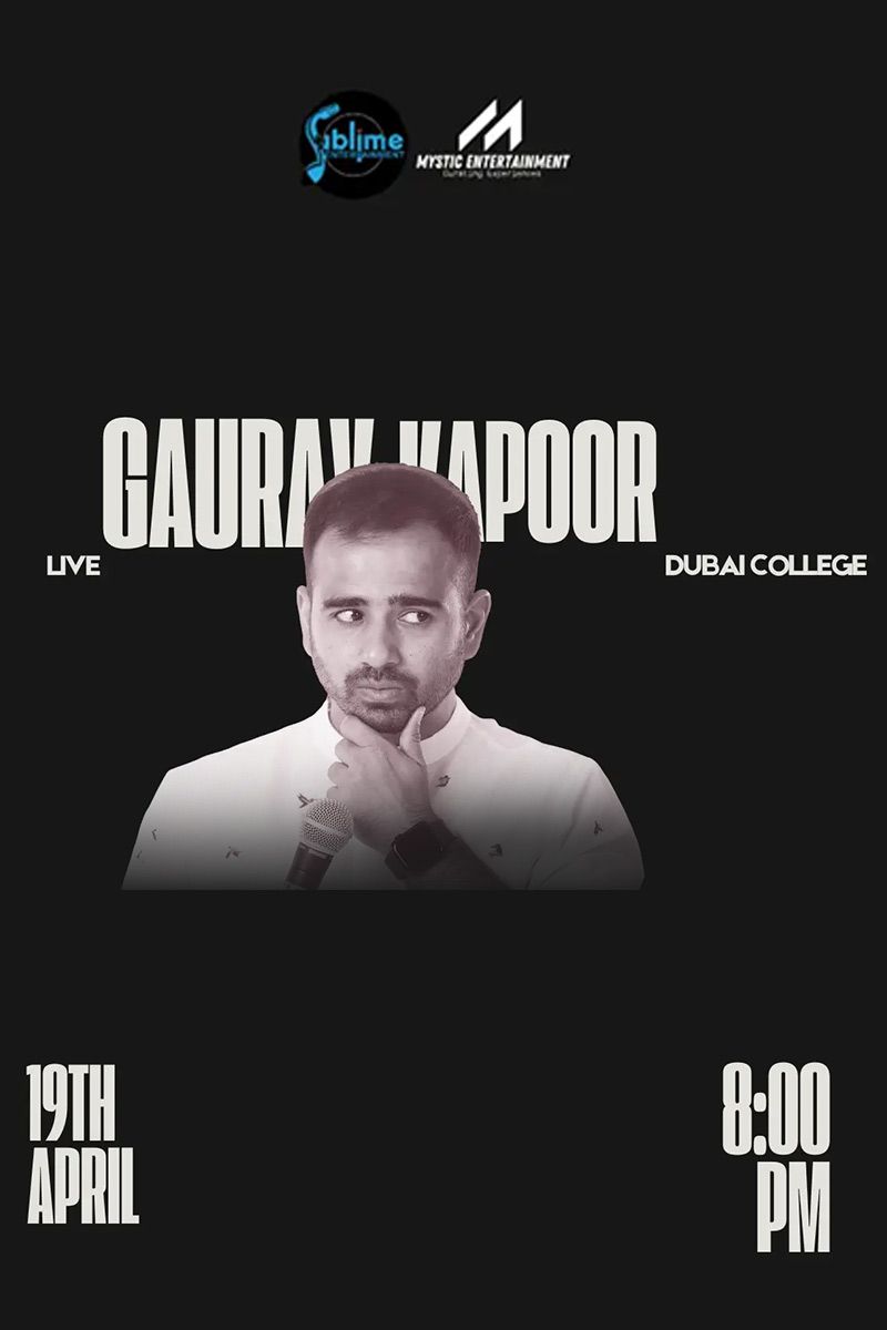 Gaurav Kapoor, 29 July | Event in Austin | AllEvents
