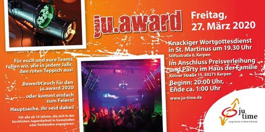 Ju Award 2020 At Ju Time Frechen