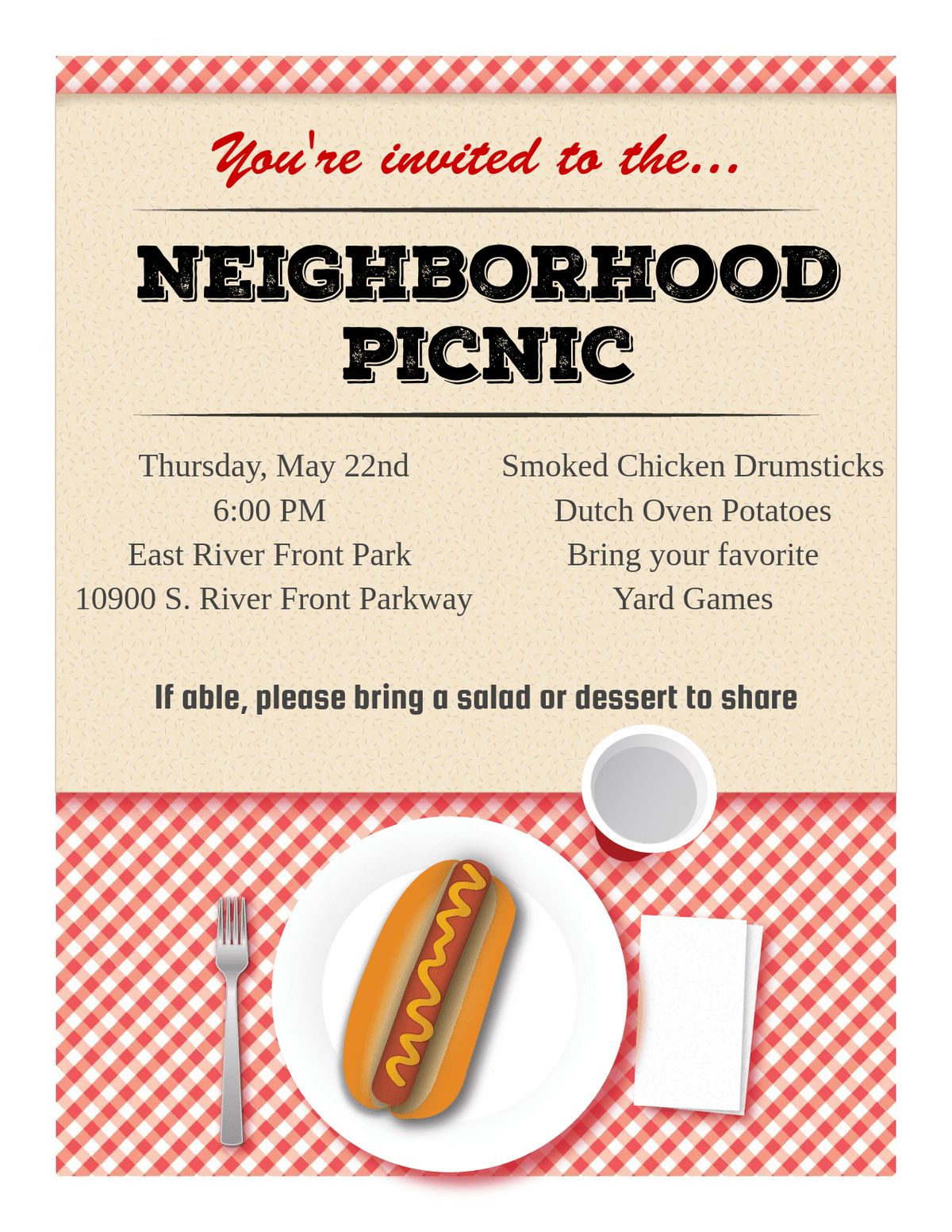 Neighborhood Picnic, 22 May | Event in South Jordan | AllEvents