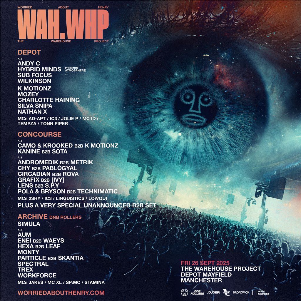 Worried About Henry at The Warehouse Project, 26 September | Event in Manchester | AllEvents