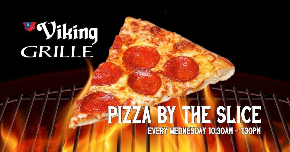 Pizza By The Slice at Viking Village Foods, Viking Village Foods, Reedsburg, 21 June 2023