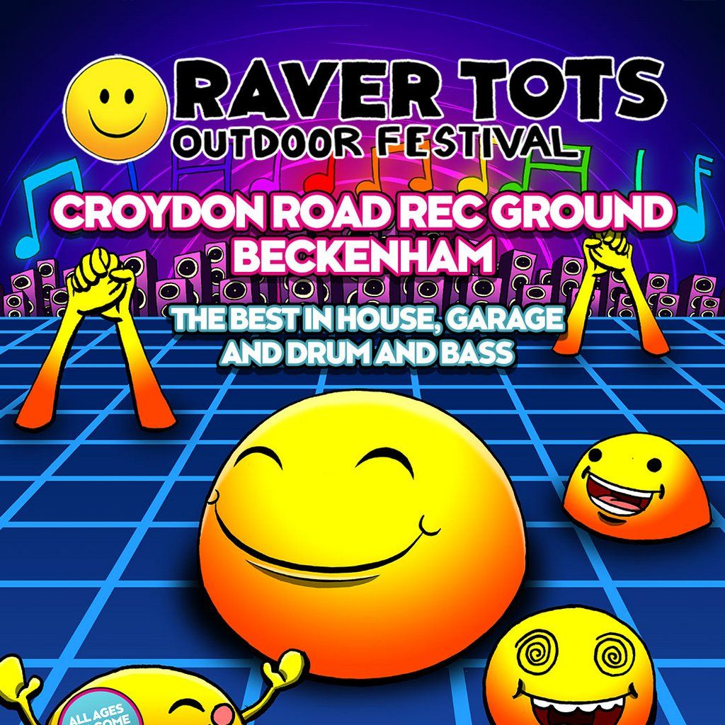 Raver Tots Outdoor Festival Beckenham 2025, 6 July | Event in Croydon | AllEvents