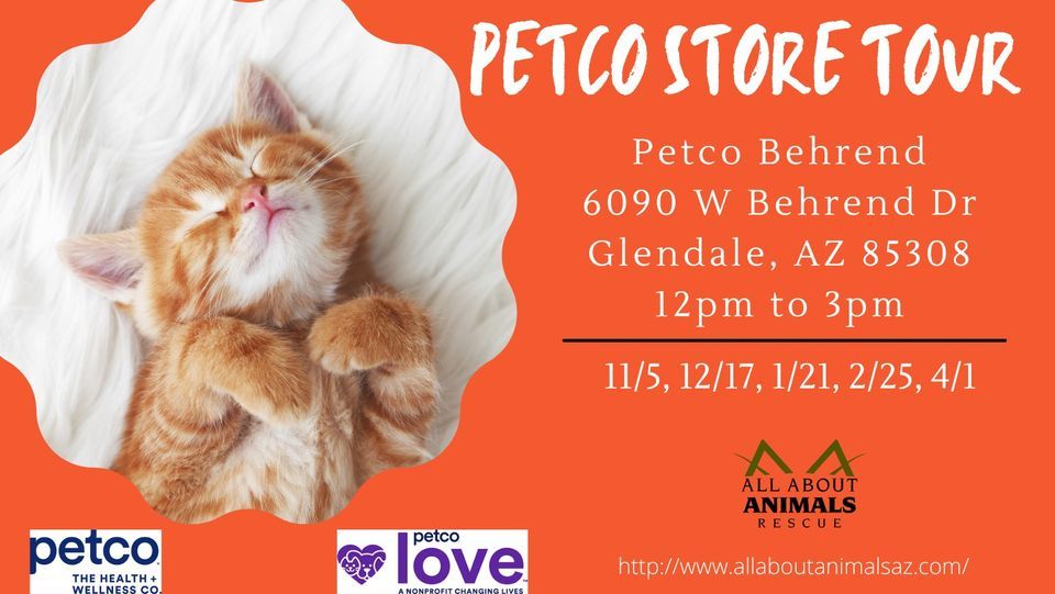 Petco Store Tour Behrend, 6090 W Behrend Dr, Glendale, AZ 853086962