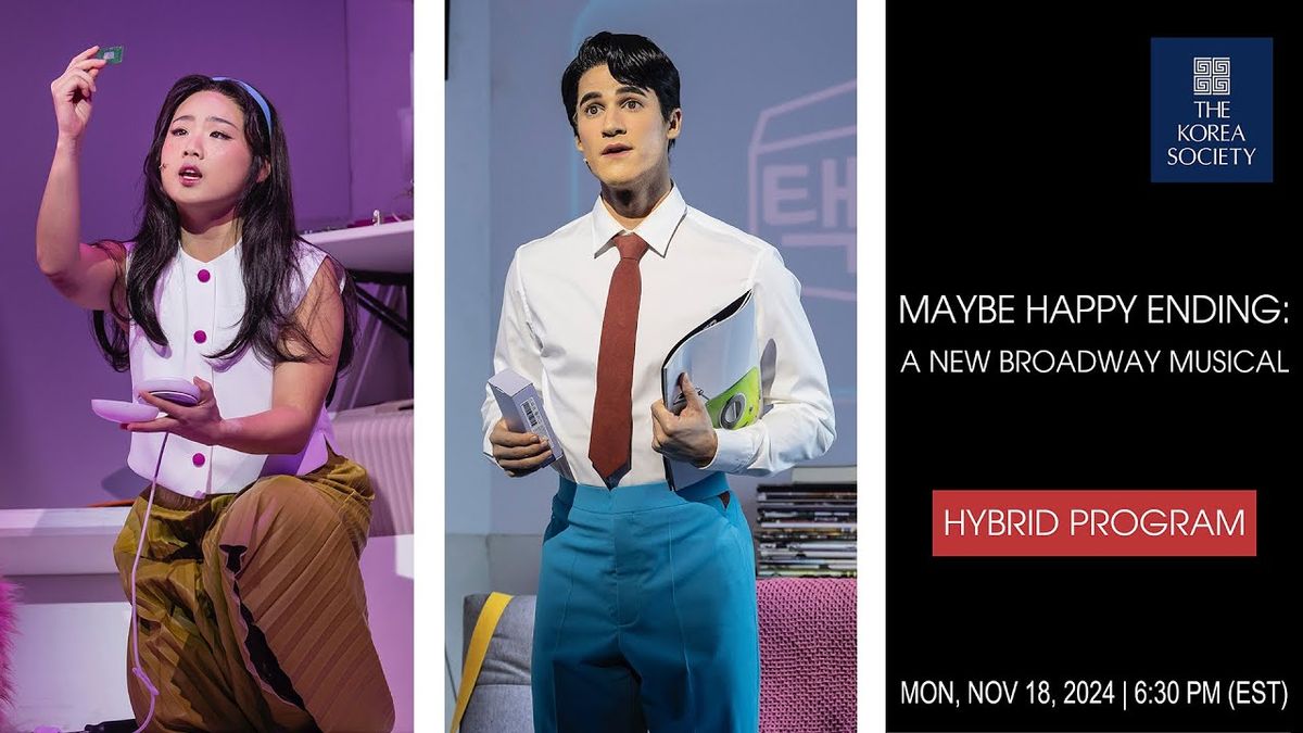 Maybe Happy Ending at August Wilson Theatre-NY, 2 July | Event in Manhattan | AllEvents