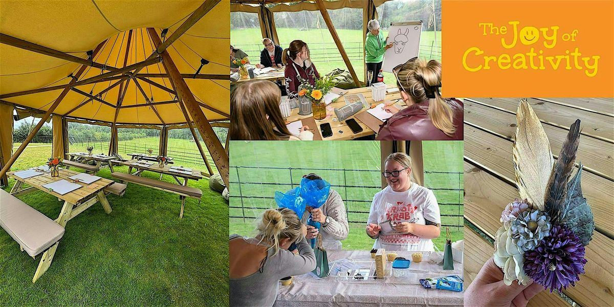 Nature Inspired Creative Retreat Day in a Tipi, 9 May | Event in Northallerton | AllEvents
