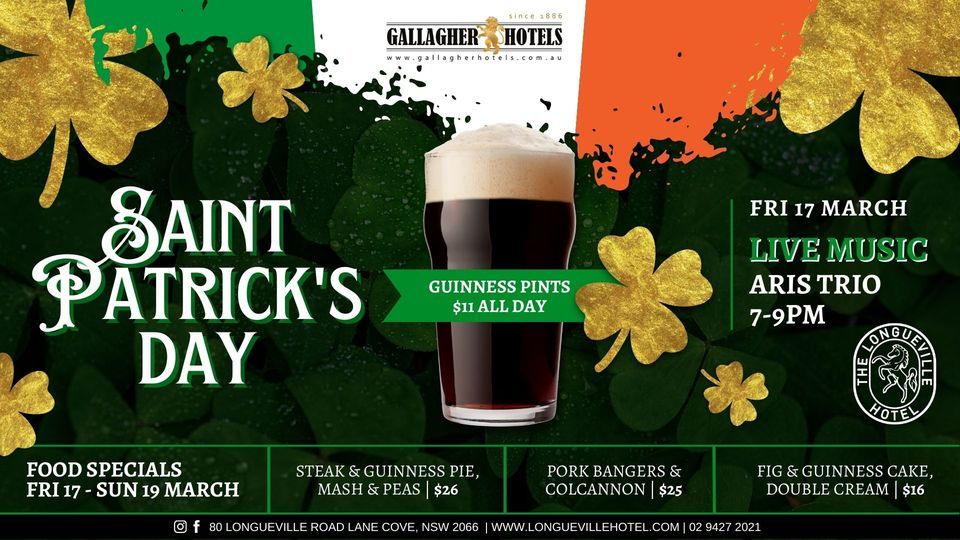 p j obriens st patricks day