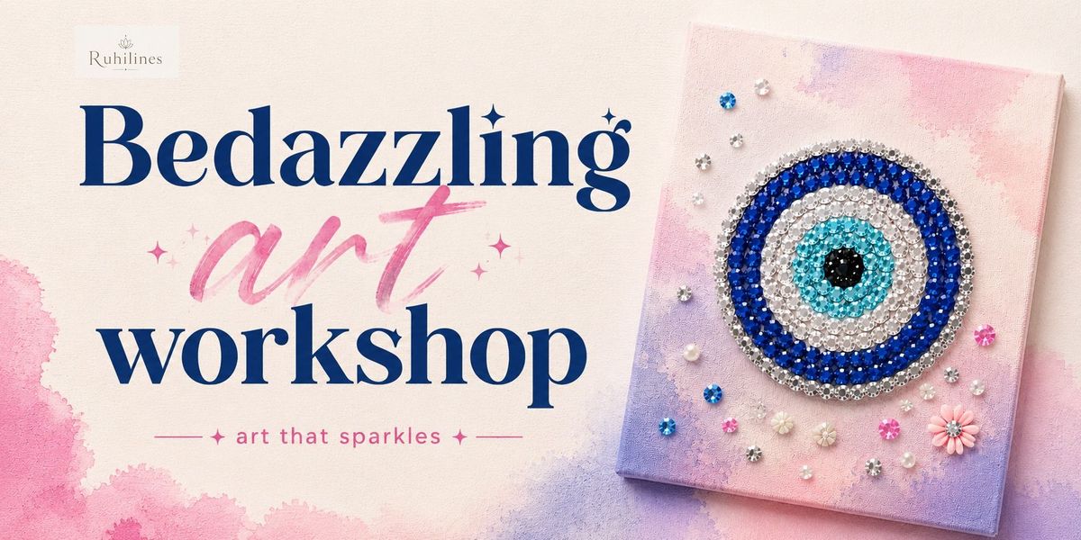 Bedazzling Art workshop