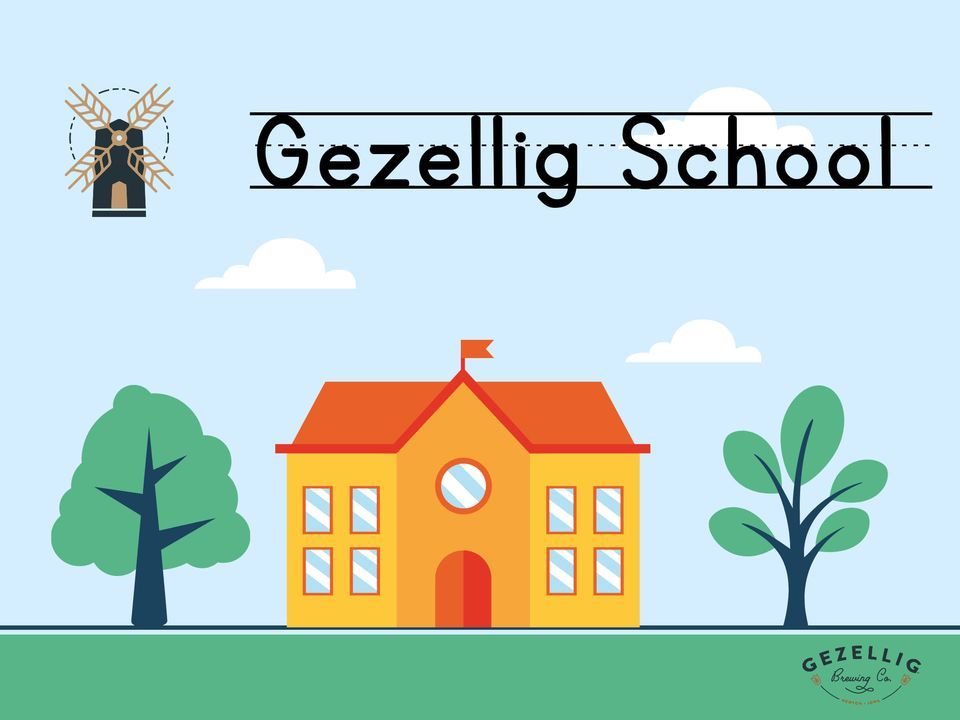 Gezellig School Winter Cardinal Painting , Gezellig Brewing Company