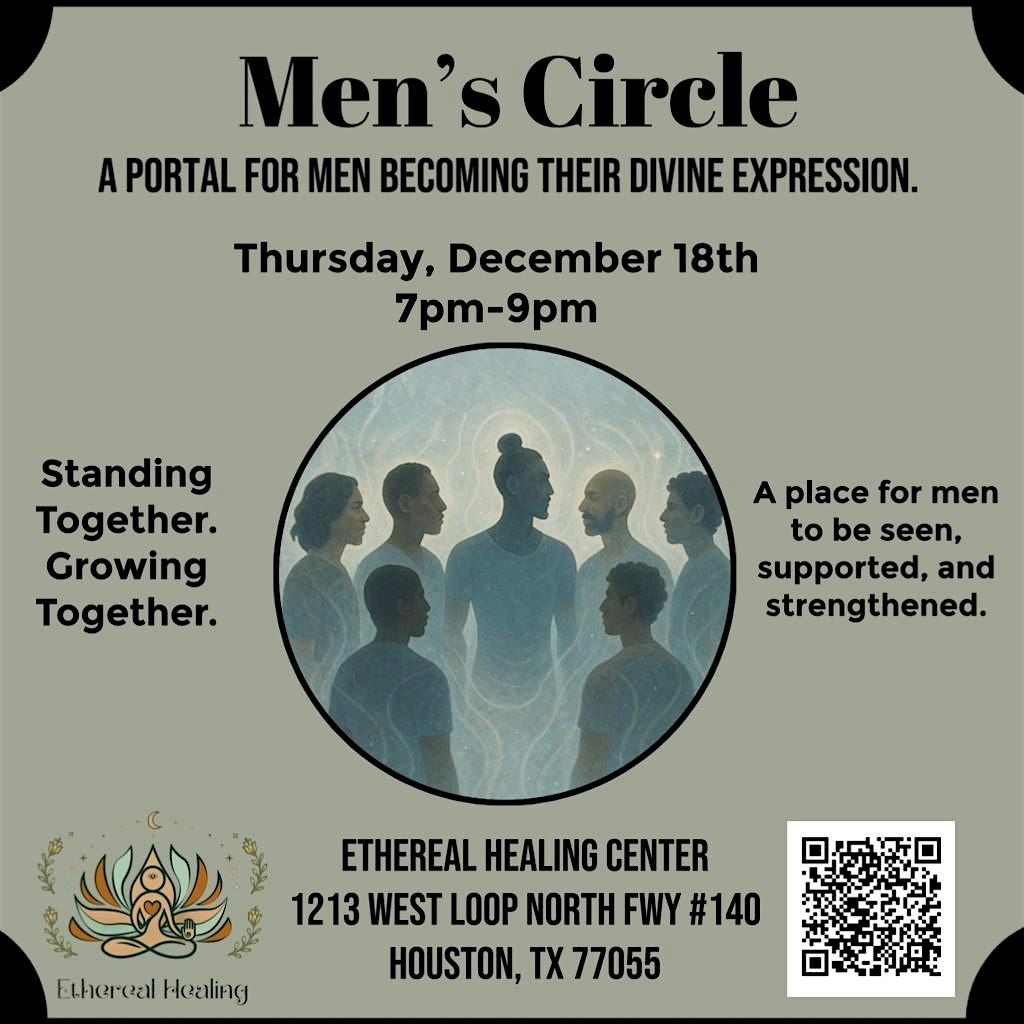 Men’s Circle, 18 December | Event in Houston | AllEvents