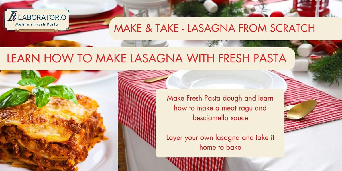 Make & Take - Fresh Pasta Making Class - Lasagna from Scratch, 24 January | Event in Durham | AllEvents