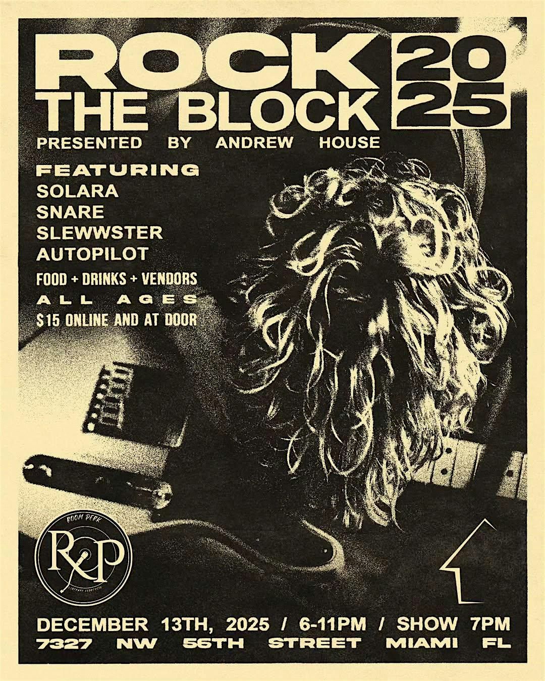 ROCK THE BLOCK 2025, 13 December | Event in Miami | AllEvents
