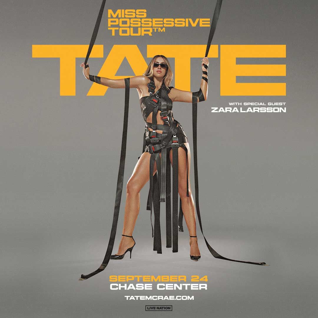 Tate McRae at Chase Center, 24 September | Event in San Francisco | AllEvents