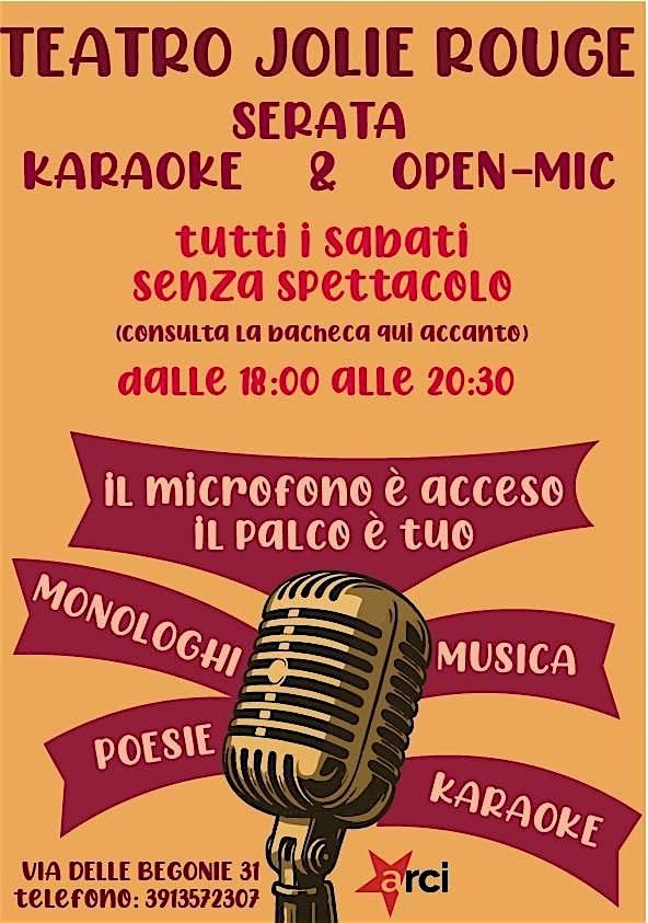 Serata Karaoke/Open Mic, 3 January | Event in Roma | AllEvents