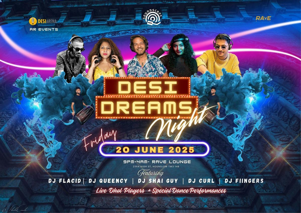 Desi Dreams Night, 20 June | Event in Heston | AllEvents