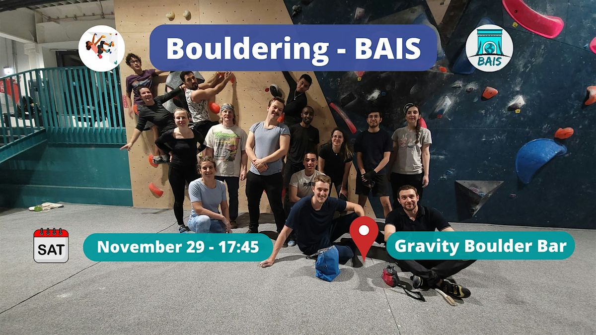 Bouldering with BAIS | Event in Budapest | AllEvents