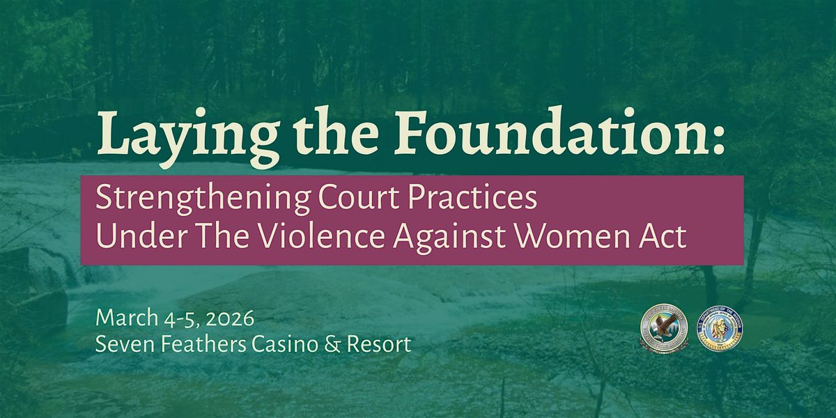 2026 VAWA Training by the Cow Creek Band Umpqua Tribe of Indians