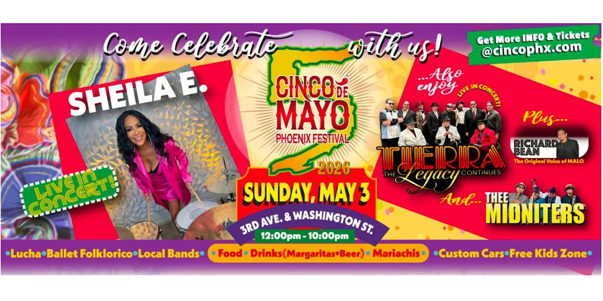 Phoenix Cinco de Mayo Festival Banner