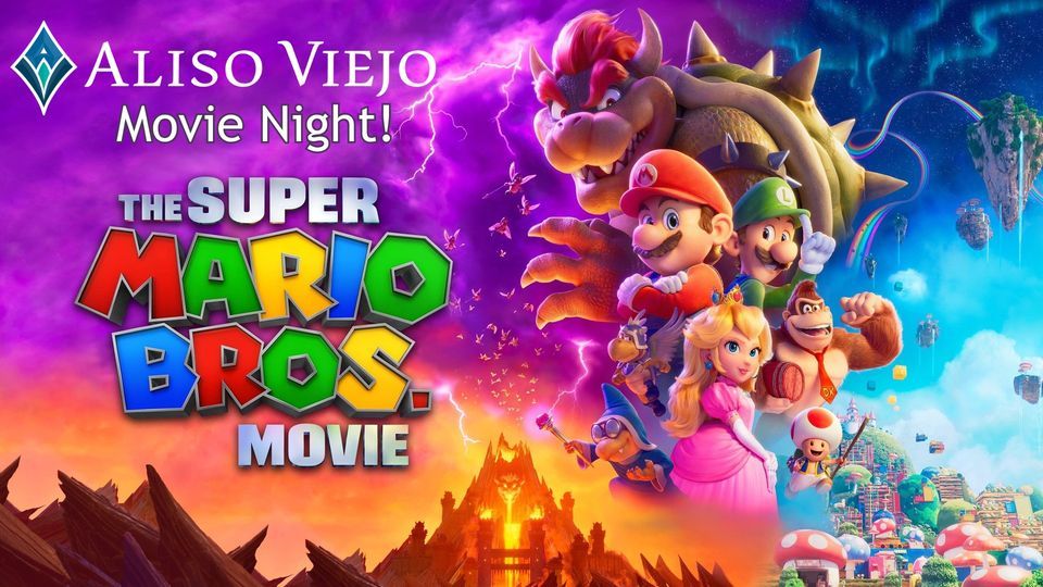 City of Aliso Viejo Movie Night The Super Mario Bros. Movie, Aliso